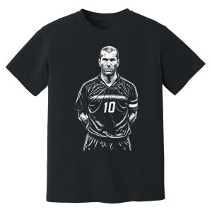 Zidane France Phantom Graphic Tee - Black