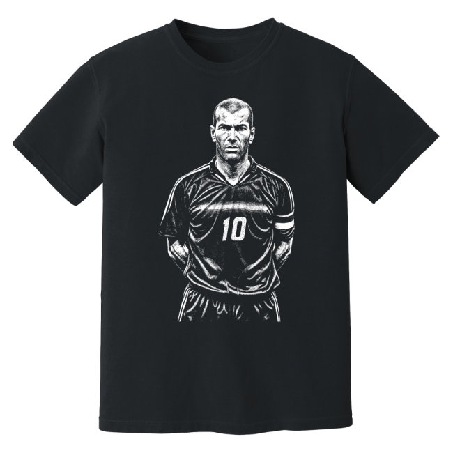 Zidane France Phantom Graphic Tee - Black