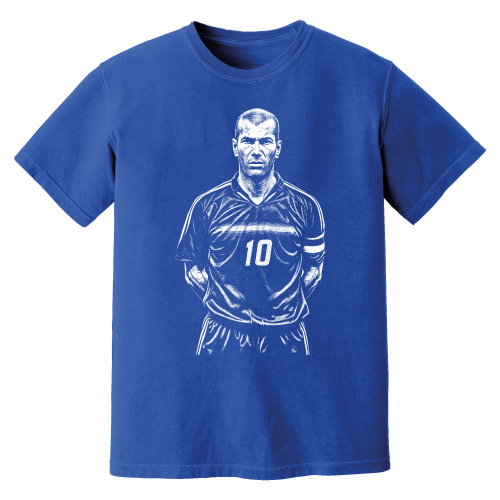 Zidane France Phantom Graphic Tee - Blue