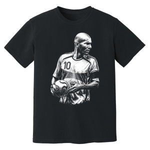 Zidane France World Cup Phantom Graphic Tee - Black