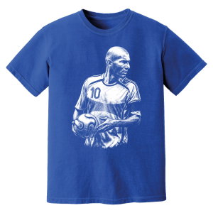 Zidane France World Cup Phantom Graphic Tee - Blue