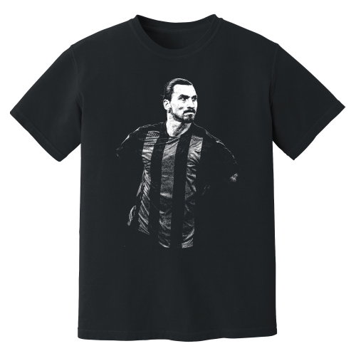 Zlatan AC Milan Phantom Graphic Tee - Black Alt