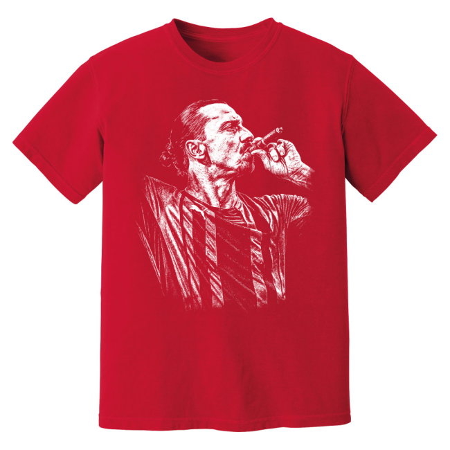 Zlatan AC Milan Cigar Phantom Graphic Tee - Red
