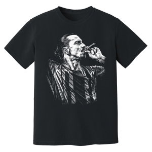 Zlatan AC Milan Cigar Phantom Graphic Tee - Black