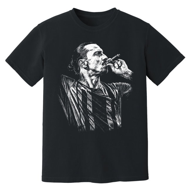 Zlatan AC Milan Cigar Phantom Graphic Tee - Black