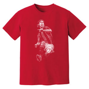 Zlatan AC Milan Phantom Graphic Tee - Red