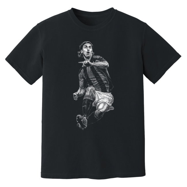 Zlatan AC Milan Phantom Graphic Tee - Black