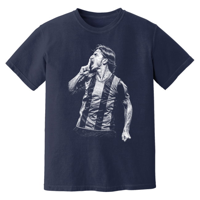 Zlatan Inter Milan Phantom Graphic Tee - Navy