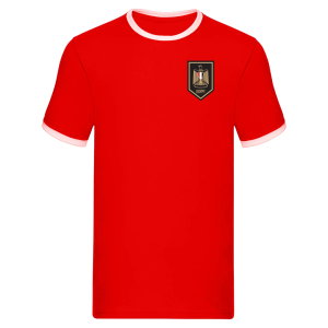 Egypt Logo Ringer Tee (Red)