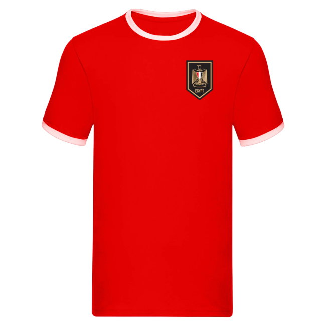 Egypt Logo Ringer Tee (Red)