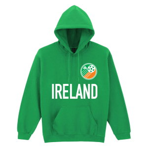 Ireland Logo & Text Hoody (Green)