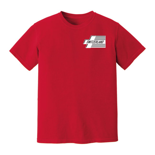 Switzerland Logo T-Shirt (Red)