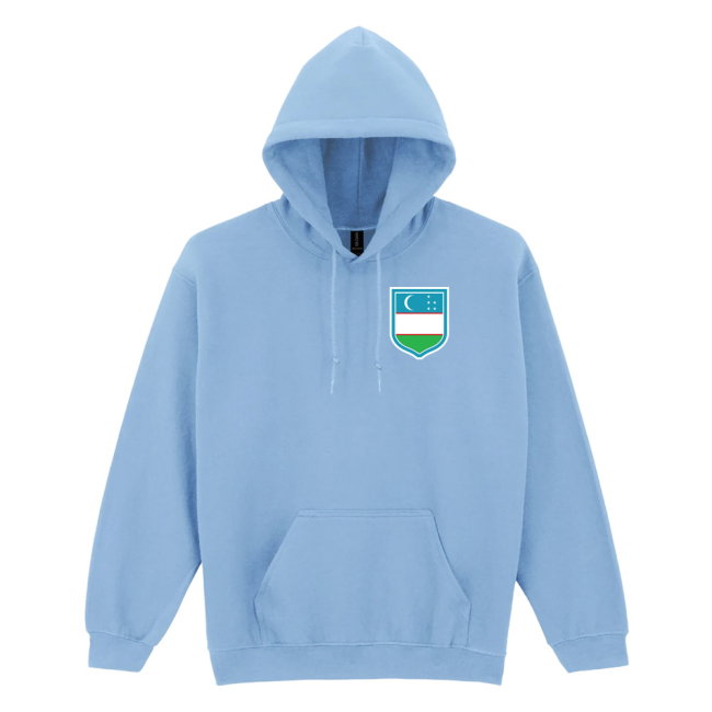 Uzbekistan National Team Hoodie (Sky Blue)