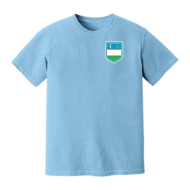 Uzbekistan National Team T-Shirt (Sky Blue)