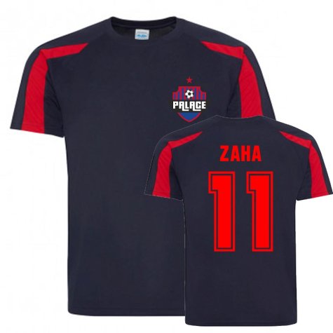 Wilfred Zaha Crystal Palace Sports Training Jersey (Navy-Red)