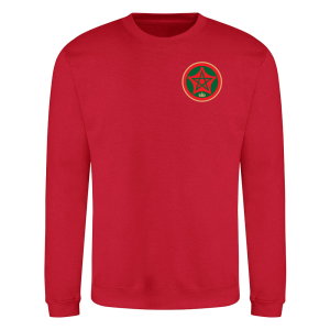 Morocco National Team Sweatshirt (Red)