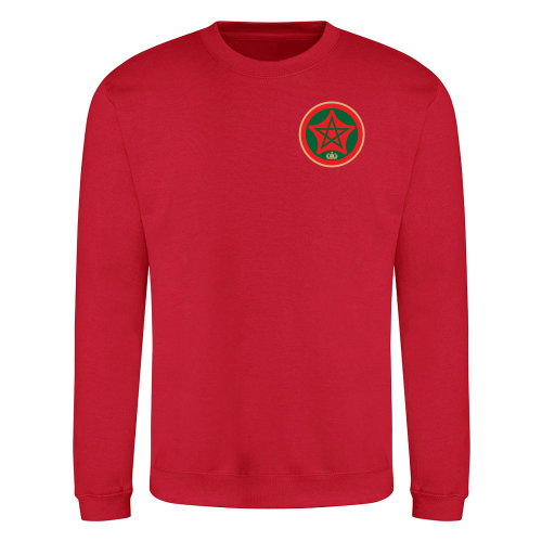 Morocco National Team Sweatshirt (Red)