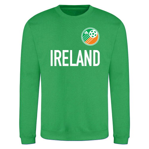 Ireland National Team Text Sweatshirt (Green)