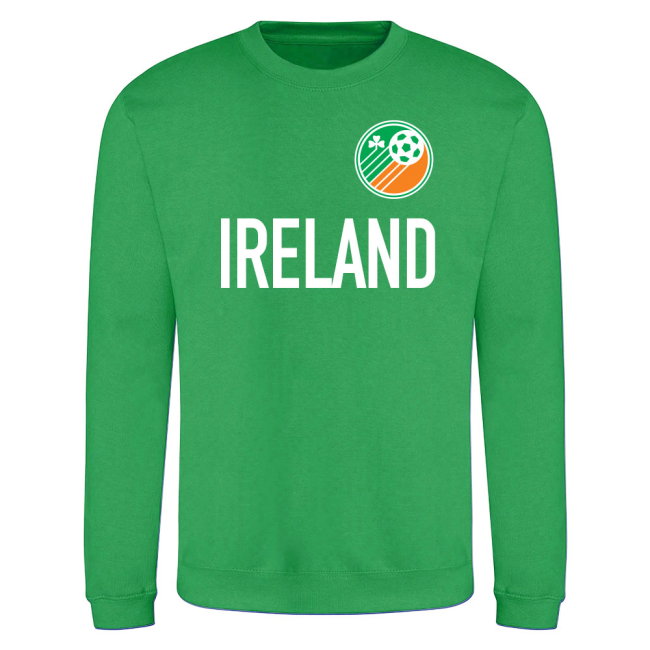 Ireland National Team Text Sweatshirt (Green)