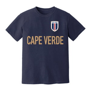 Cape Verde National Team Text T-Shirt (Navy)