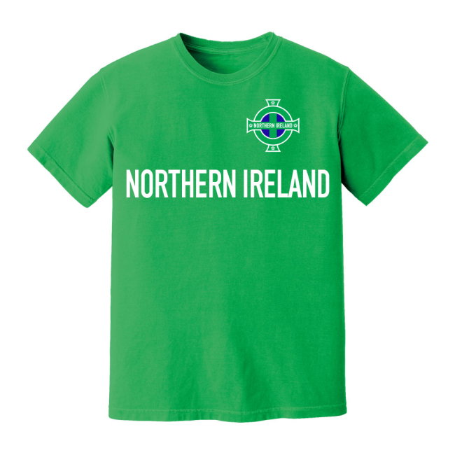 Northern Ireland National Team Text T-Shirt (Green)