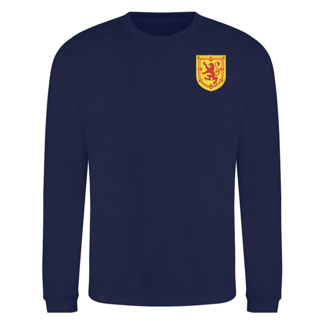 Scotland National Team Embroidered Sweatshirt (Navy)