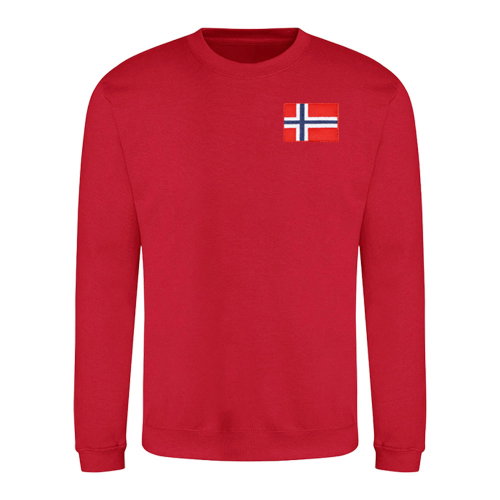Norway National Team Sweatshirt (Red)