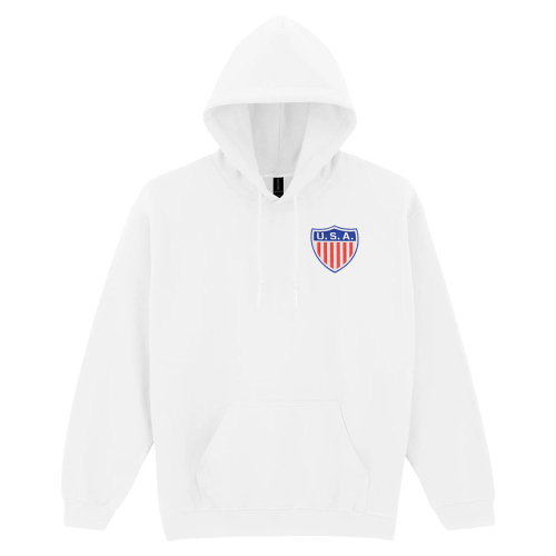 USA National Team Embroidered Hoody (White)