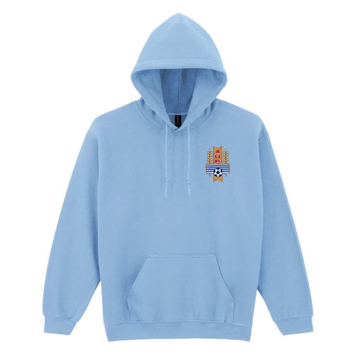Uruguay National Team Embroidered Hoody (Sky Blue)