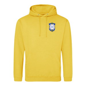 Brazil National Team Embroidered Hoody (Yellow)