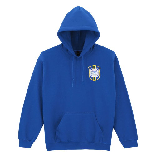 Brazil National Team Embroidered Hoody (Royal Blue)