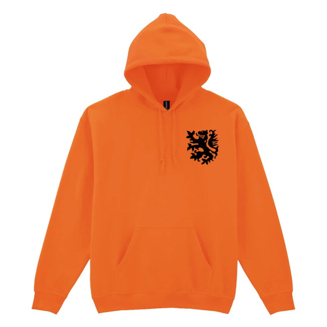 Holland National Team Embroidered Hoody (Orange)