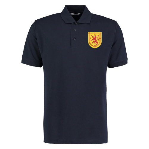 Scotland National Team Embroidered Polo Shirt (Navy)