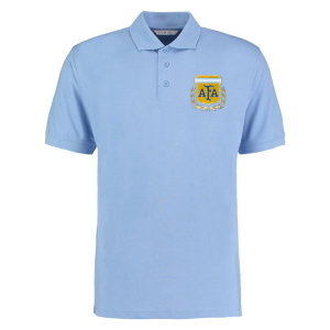 Argentina National Team Embroidered Polo Shirt (Sky Blue)