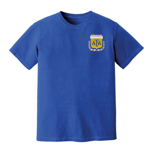 Argentina National Team Embroidered Tee (Royal Blue)