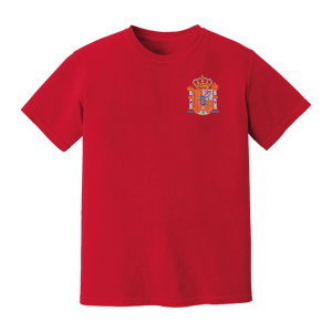 Spain National Team Embroidered Tee (Red)
