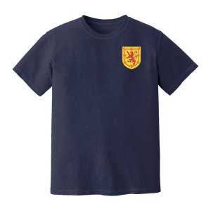 Scotland National Team Embroidered Tee (Navy)