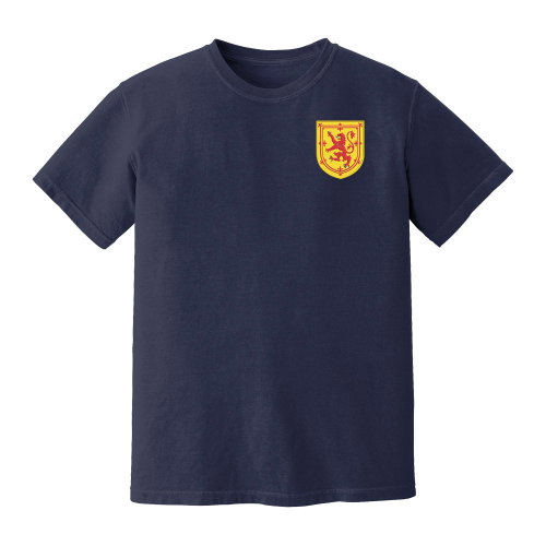 Scotland National Team Embroidered Tee (Navy)