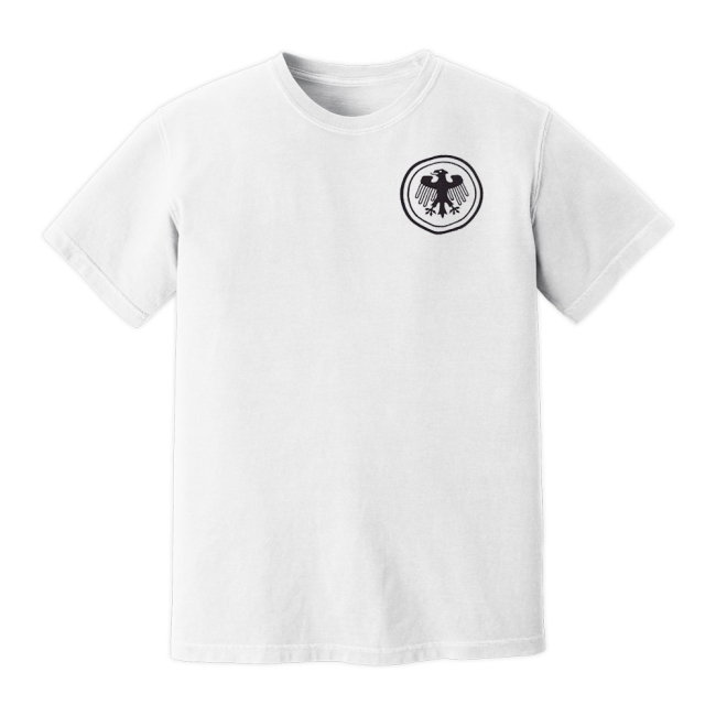 Germany National Team Embroidered Tee (White)