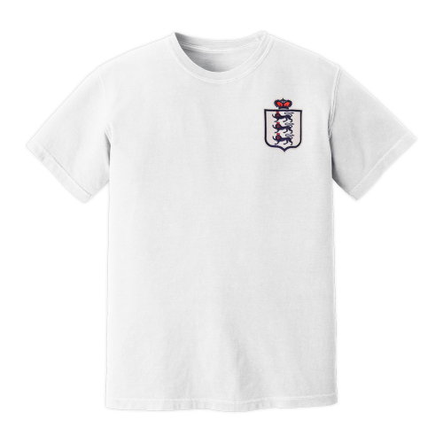 England National Team Embroidered Tee (White)