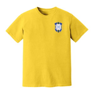 Brazil National Team Embroidered Tee (Yellow)