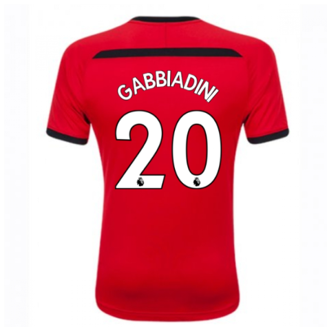 2018-2019 Southampton Home Football Shirt (Gabbiadini 20) - Kids