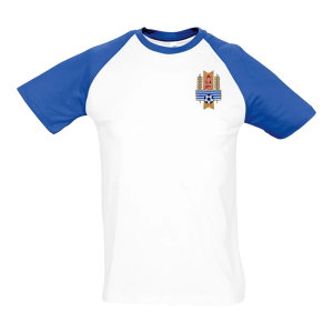 Uruguay National Team Embroidered Contrast Tee (White)
