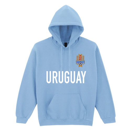 Uruguay National Team Text Hoody (Sky Blue)