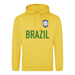 Brazil National Team Text Hoody (Yellow)