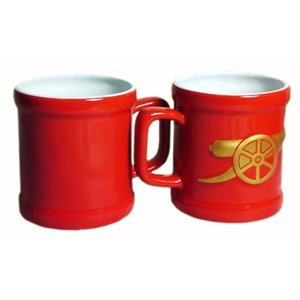 Arsenal FC Crest Sculptured Mug