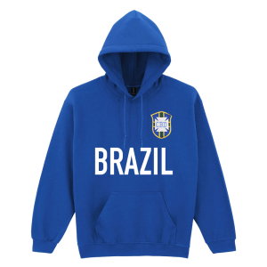 Brazil National Team Text Hoody (Royal Blue)