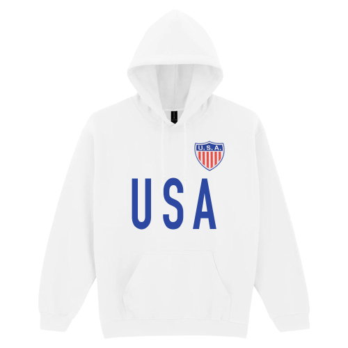 USA National Team Text Hoody (White)