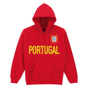 Portugal National Team Text Hoody (Red)