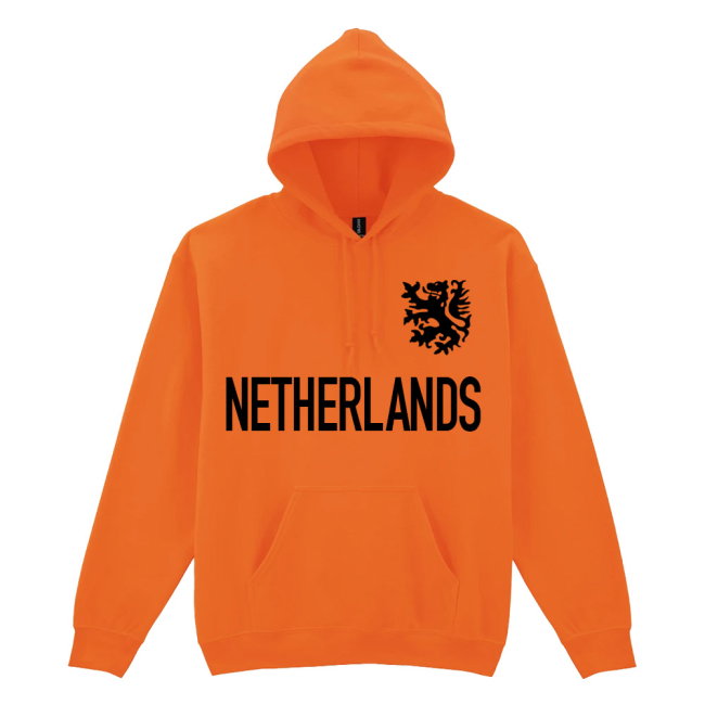 Holland National Team Text Hoody (Orange)